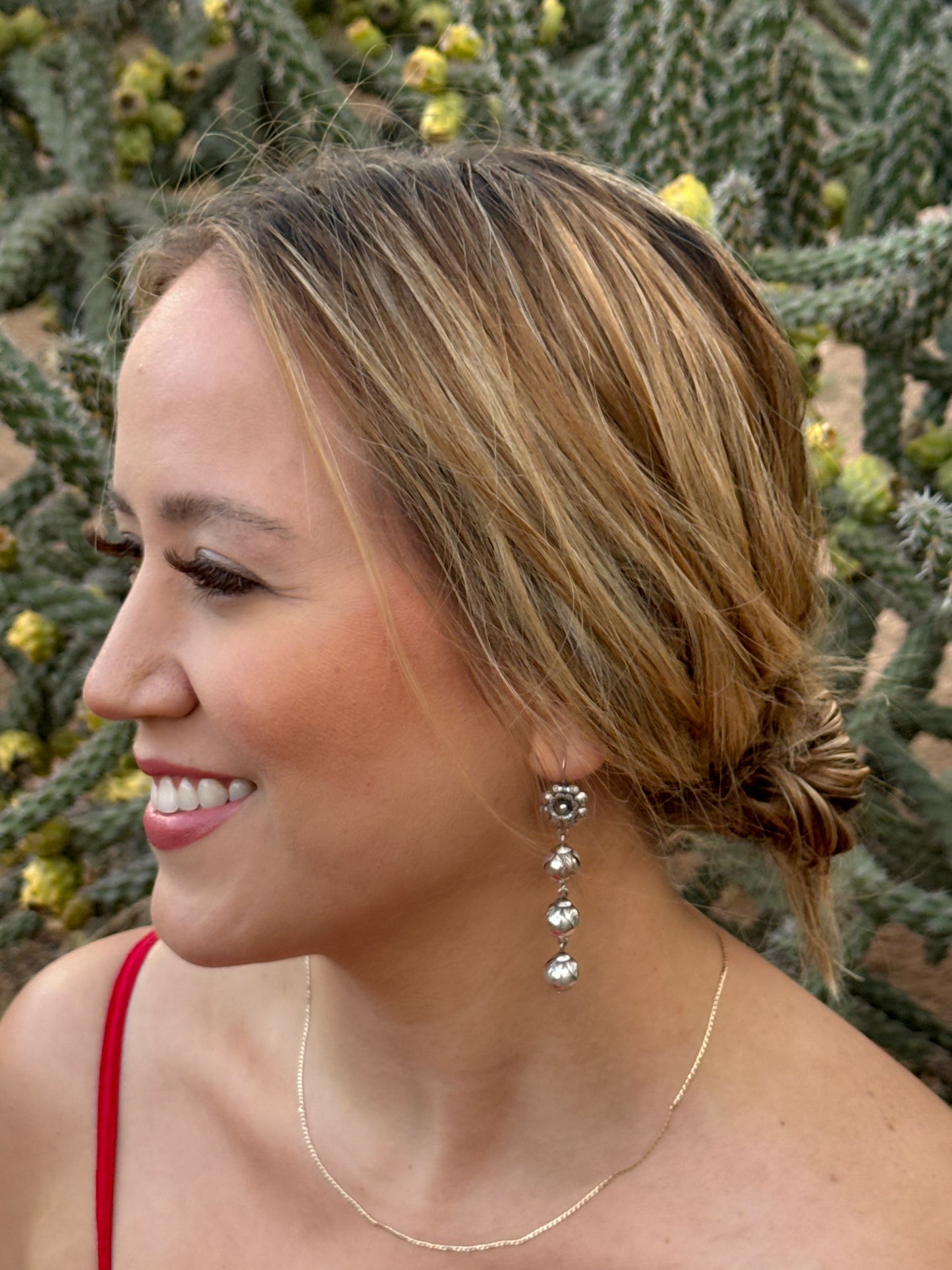 Gotas de Lluvia Silver Earrings